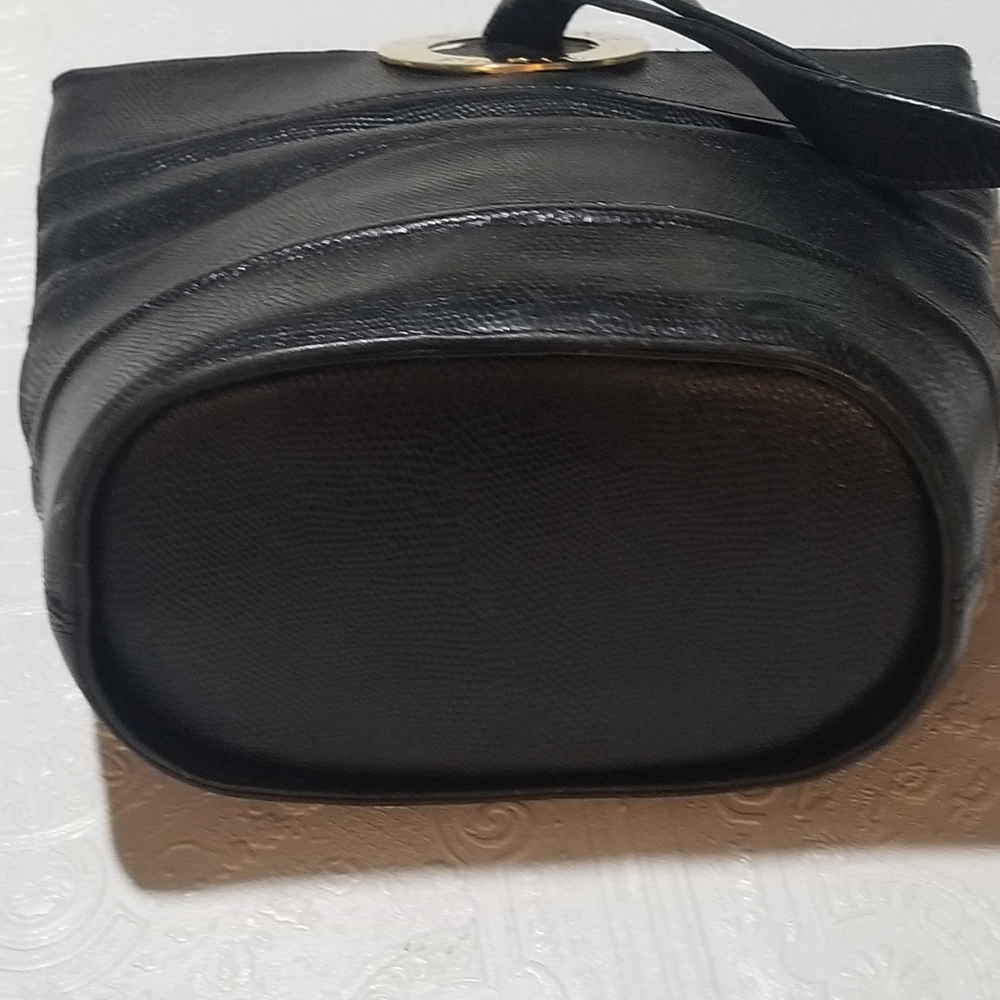 Celine Black Leather Bucket Bag - Picture 4 of 7